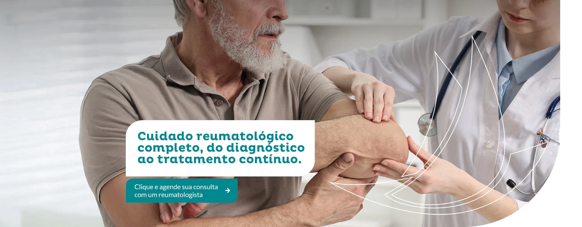 Reumatologia - Cuidado reumatológico completo, do diagnóstico ao tratamento contínuo